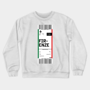 Boarding pass for Florence Crewneck Sweatshirt